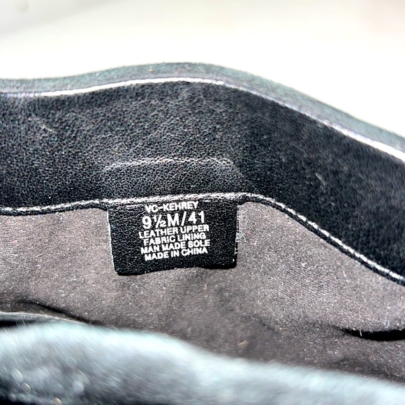 Vince Camuto Black Open Toe Ankle Boots - Picture 6 of 11